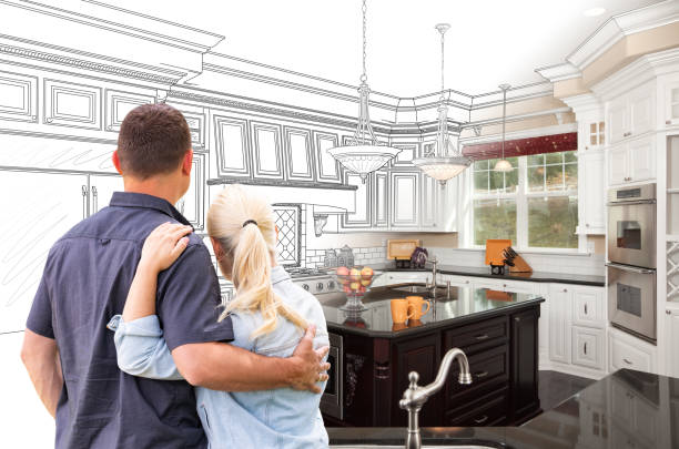 Professional Kitchen Flooring technician working in Ambler, PA